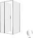 Allen Brau Душевой уголок Priority 100x90 3.31028.00/3.31043.00 хром – картинка-10