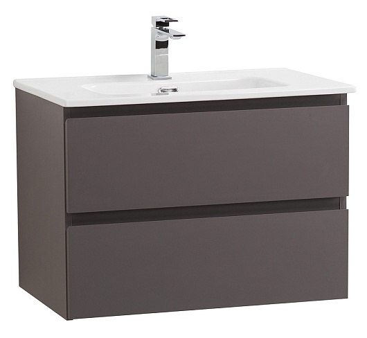 BelBagno Тумба под раковину Kraft 60 подвесная Темно-Серый матовый – фото-1