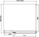 Vincea Душевой уголок Extenza 90/100x90 VSR-4EX901090CLG профиль брашированное золото стекло прозрачное – картинка-11