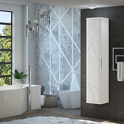  Пенал Луиджи белый матовый – фотография-3