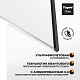 Teymi Шторка на ванну Timo 70x140 профиль черный матовый стекло прозрачное – картинка-23
