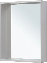 Allen Brau Зеркало Reality 60 1.32016.02 серебро браш – фотография-4