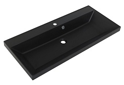 BelBagno Мебельная раковина 80/45 BB800/450-LV-ART-AST-NERO – фотография-1