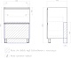 Vigo Тумба с раковиной Cross 600-0-2 дуб давос натуральный – фотография-25