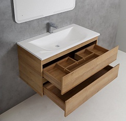 Cezares Мебель для ванной MOLVENO 100 Rovere Rivera, BTN – фотография-7
