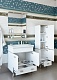 Sanflor Мебель для ванной Бруно 70 белый, орегон – фотография-13
