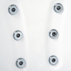 BellSan Спинной массаж BellSan Металл (6 джет) – фотография-1