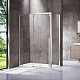 Vincea Душевой уголок Lugano 130x90 VSR-1L9013CL-1 профиль хром стекло прозрачное – фотография-7