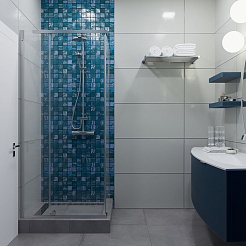 Triton Душевой уголок Терра-хром 90/90 Щ0000053609 – фотография-5