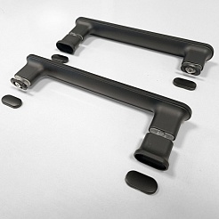 Triton Душевой уголок Фикс-Блэк 120x90 стекло прозрачное профиль черный матовый – фотография-13