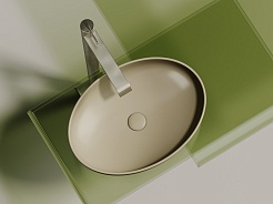 Ceramicanova Мебельная раковина Element 50 CN6056MC капучино матовый – фотография-4