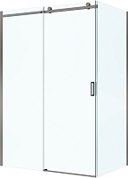 BelBagno Душевой уголок Soft Close-2 SOFT_CLOSE-2-AH-1-150/80-C-GM 150x80 профиль оружейная сталь стекло прозрачное