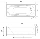 Cezares Акриловая ванна MODENA-160 – картинка-6