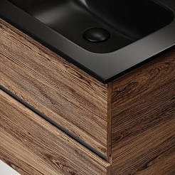 Sancos Тумба с раковиной Urban 60 дуб чарльстон раковина Element 61 CN7001MB – фотография-6