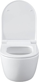 Allen Brau Унитаз подвесной Priority 4.31001.20 белый глянец с крышкой 4.31004.20 – фотография-16