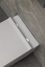 Allen Brau Унитаз подвесной Liberty 4.33007.AN антрацит с крышкой 4.33008.AN – фотография-9