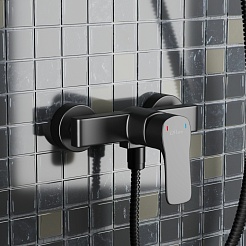 Paini Смеситель для душа Viva Style P4YO511 чёрный – фотография-2