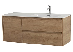 BelBagno Тумба под раковину Kraft 120 R подвесная Rovere Nebrasca Nature – фотография-1