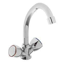 Frap Смеситель для кухни H09 F4009 хром – фотография-1