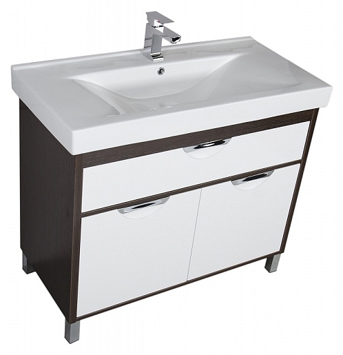 Aquanet Комплект Мебели "Гретта 100" венге (172707) – картинка-7