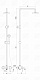 Timo Душевая система Polo SX-1100 white – фотография-4