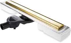 BERGES Wasserhaus Душевой лоток B1 Keramik 600 094117 бронза – фотография-1