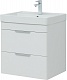 Aquanet Мебель для ванной Ирис New 60 2 ящика подвесная белая глянцевая – фотография-27