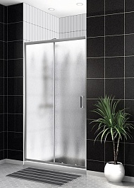 BelBagno Душевая дверь в нишу 110/195 UNO-195-BF-1-110-CH-CR – фотография-2