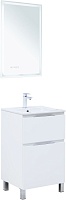 Aquanet Мебель для ванной Алвита New 50 Flat белая матовая
