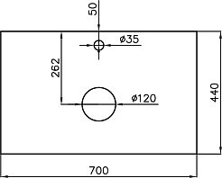 Style Line Тумба с раковиной Монако 70 Plus ориноко/бел. лакобель – фотография-9