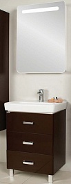 Акватон Мебель для ванной "Америна 60 М" L коричневая – фотография-1