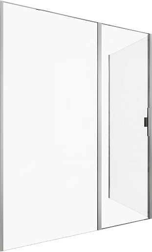 Allen Brau Душевой уголок Priority 160x80 3.31038.BA/3.31041.BA серебро браш – фотография-10