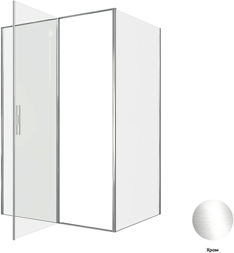 Allen Brau Душевой уголок Priority 140x100 3.31034.00/3.31046.00 хром – фотография-4