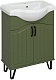 Runo Мебель для ванной Марсель 65 зеленая – фотография-11