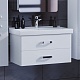 Mixline Мебель для ванной Стив 80 L подвесная белая – картинка-18
