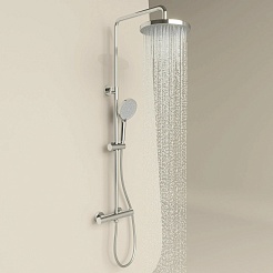 Sancos Душевая система Teo с термостатом хром SC11001CH – фотография-2