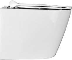 Azario Унитаз подвесной Nova AZ-2217 безободковый белый – фотография-6