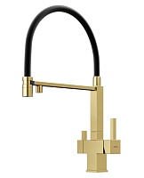 Sancos Смеситель для кухни Moro SC4006BG брашированное золото PVD покрытие