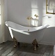 Фэма Чугунная ванна "Julietta", ножки золото, RAL, матовое покрытие – фотография-9