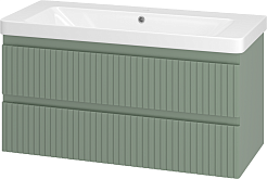 Brevita Мебель для ванной Victory 105 подвесная зеленая – фотография-4