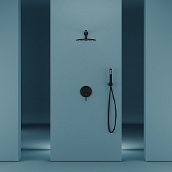 Sancos Душевой комплект Select SC3003MB черный матовый – фотография-2