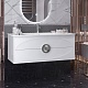 Opadiris Мебель для ванной Ибица 120 с овальным зеркалом подвесная белая/хром – фотография-19