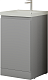 Style Line Мебель для ванной с кварцевой раковиной жасмин Батлер 50 серая Люкс антискрейтч Plus – картинка-19