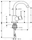 Hansgrohe Смеситель "Talis S 32070000" – фотография-4