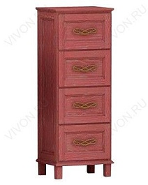 Opadiris Комод для ванной "Гарда 43" россо – фотография-1