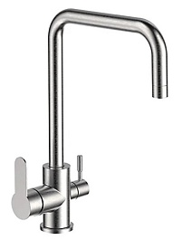 Frap Смеситель для кухни H801 F43801 сатин – фотография-1