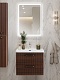 BelBagno Тумба с раковиной Due 50 подвесная Noce ручки Матовый тёмный никель – фотография-33