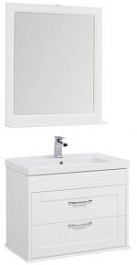 Aquanet Тумба с раковиной Денвер 80 белый – фотография-3