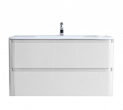 BelBagno Мебель для ванной ENERGIA 800 Bianco Lucido, подсветка – фотография-2