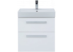 Aquanet Тумба с раковиной Nova 60 белая – фотография-7